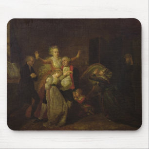 Mousepad Adeus de oferecimento de Louis XVI a sua família