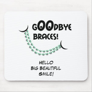 Mousepad Adeus presente paciente Cus do Orthodontist verde