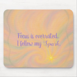 Mousepad ADHD I Siga a minha proteção do mouse Spark