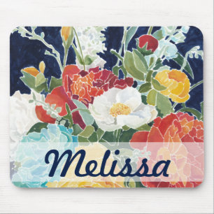 Mousepad Adicionar Seu Nome Florestas à meia-noite I
