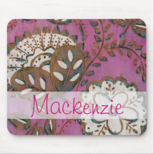 Mousepad Adicionar Seu Nome  Ornamento radiante I