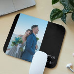 Mousepad Adicionar Seu Próprio Nome Personalizado De Casame<br><div class="desc">Adicione seu próprio Nome personalizado de casamento de fotos apresenta sua foto favorita com seu nome personalizado. Personalizado editando o texto nas caixas de texto fornecidas. Perfeito para escola,  trabalho ou casa. Elaborado por ©Evco Studio www.zazzle.com/store/evcostudio</div>