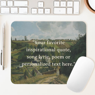 Mousepad Adicionar Sua Própria Cota Vintage Cottagecore