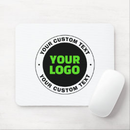 Mousepad Adicione o logotipo da sua própria empresa ou o De