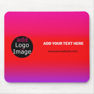 Mousepad Adicione o logotipo Magenta personalizável para em