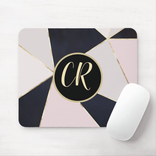 Mousepad Adicione o Monograma - Pasta do mouse (Com mouse)