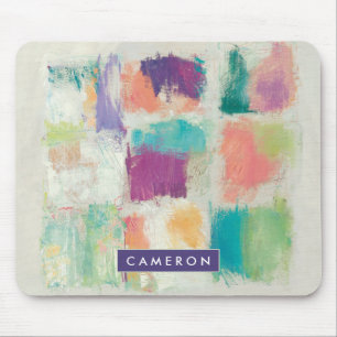 Mousepad Adicione seu impressão abstrato da pedra conhecid