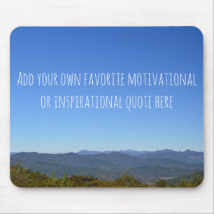 Mousepad Adicione seu próprio Horizonte Montanhoso Inspiron