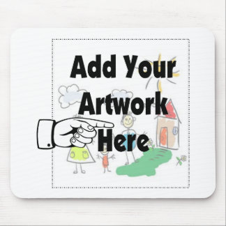 Mousepad Adicione seu próprio Trabalho de arte ou Trabalho