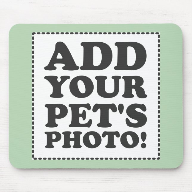 Mousepad "Adicione sua própria foto " (Frente)