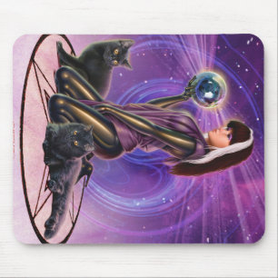 Mousepad "Adivinhação dos gatos pretos "