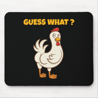 Mousepad Adivinhação Engraçada Bunda de Frango! Arte de Fra