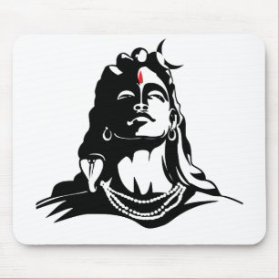 Mousepad Adiyogi Mahadev OM Namah Shivaya Hindu