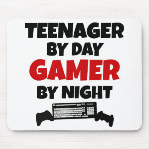 Mousepad Adolescente por Day Gamer por Night