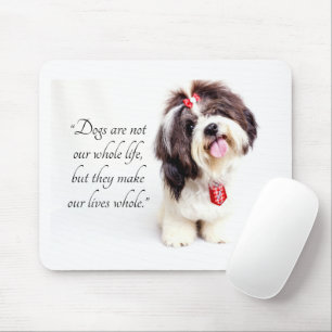 Mousepad Adorable Lovely Shih Tzu Puppy