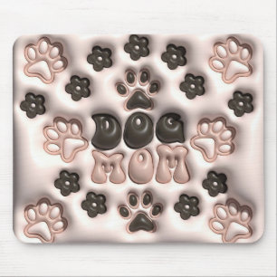 Mousepad Adorável Mãe de Cachorro 3D