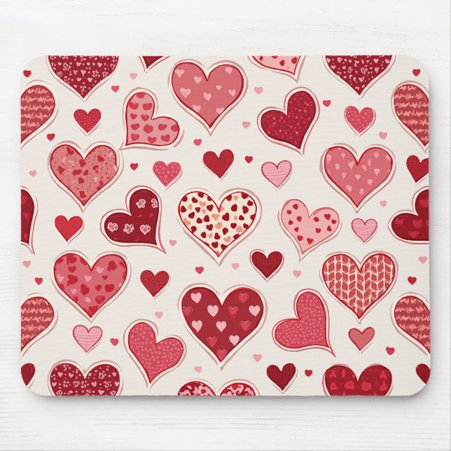 Mousepad adorável padrão (Frente)
