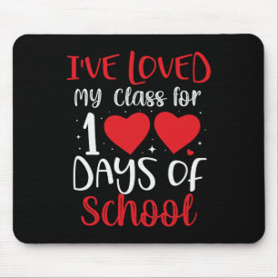 Mousepad Adorei meu Cl por 100 dias de professor universitá