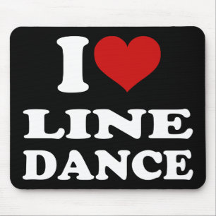 Mousepad Adoro dança de linha