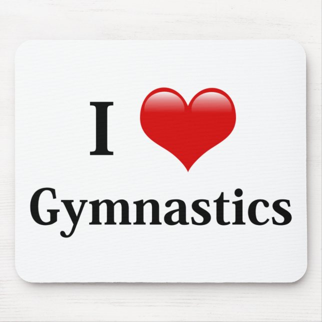 Mousepad Adoro ginástica (Frente)