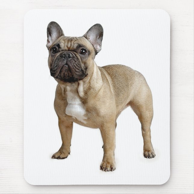 Mousepad Adoro o cachorro-do-mato-do-cachorro (Frente)