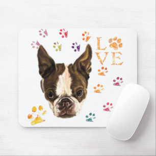 Mousepad Adoro Pets - Puppia Bonita - Traços Coloridos Des