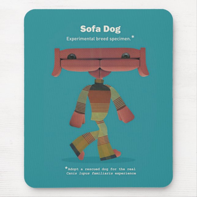 MOUSEPAD ADOTE UM CÃO RESGATADO! (Frente)