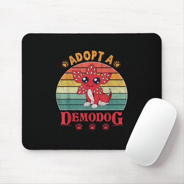 Mousepad Adote um presente engraçado para amantes de cães d (Com mouse)
