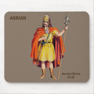Mousepad ADRIAN ~ CÓDIGO Britânico Antigo ~ Personalizado