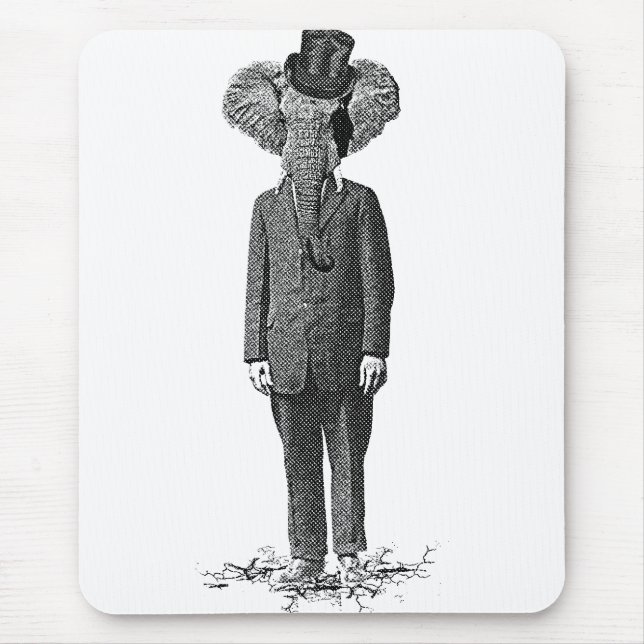 Mousepad Adultos de elefante (Frente)