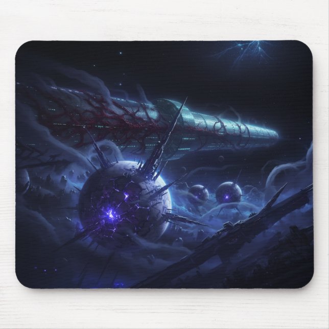 Mousepad Advanced Research Submarine Navigating Mine Field (Frente)