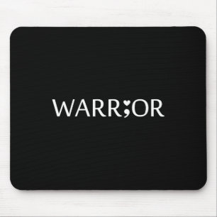 Mousepad Advertência;ou Sensibilização para a Saúde Mental