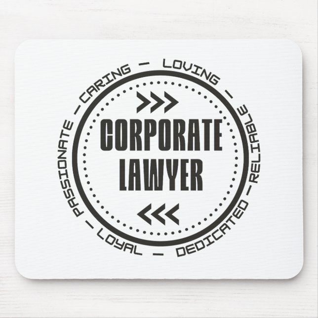 Mousepad Advogado Corporativo Incrível (Frente)