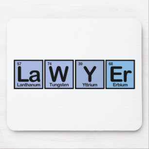 Mousepad Advogado feito dos elementos