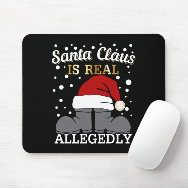 Mousepad Advogado Natal - Papais noeis são reais supostamen (Com mouse)