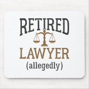 Mousepad Advogado Reformado Alegadamente Reformado