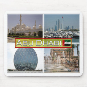 Mousepad AE Emirados Árabes Unidos - Abu Dhabi - Aldar -