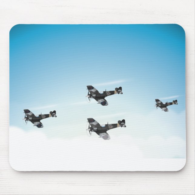 Mousepad Aeronave Antiga (Frente)