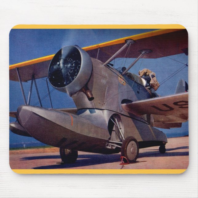 Mousepad Aeronave Grumman F-2 de 1939 (Frente)