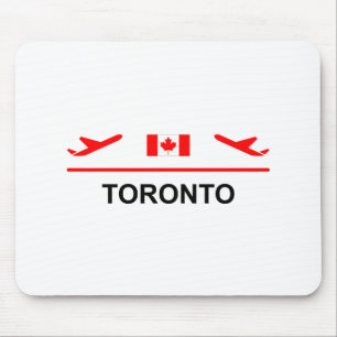 Mousepad Aeroporto de Toronto Canadá - Cor clara