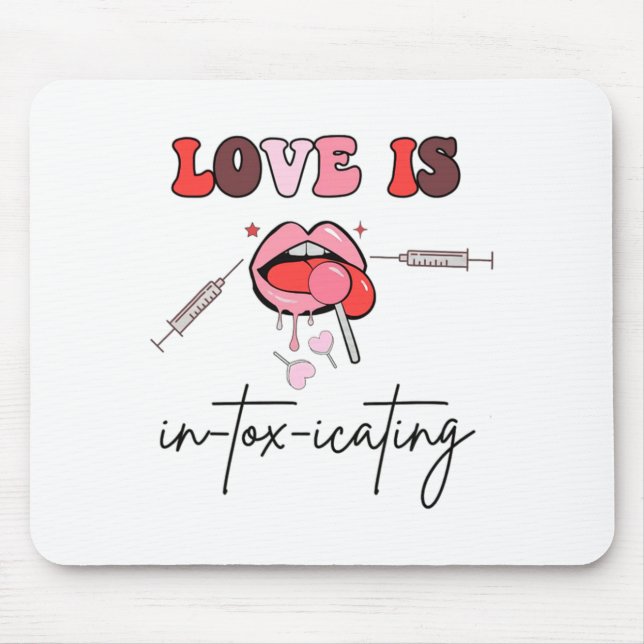 Mousepad Aesthetic Nurse Injector Valentine Filler Dysrt  (Frente)