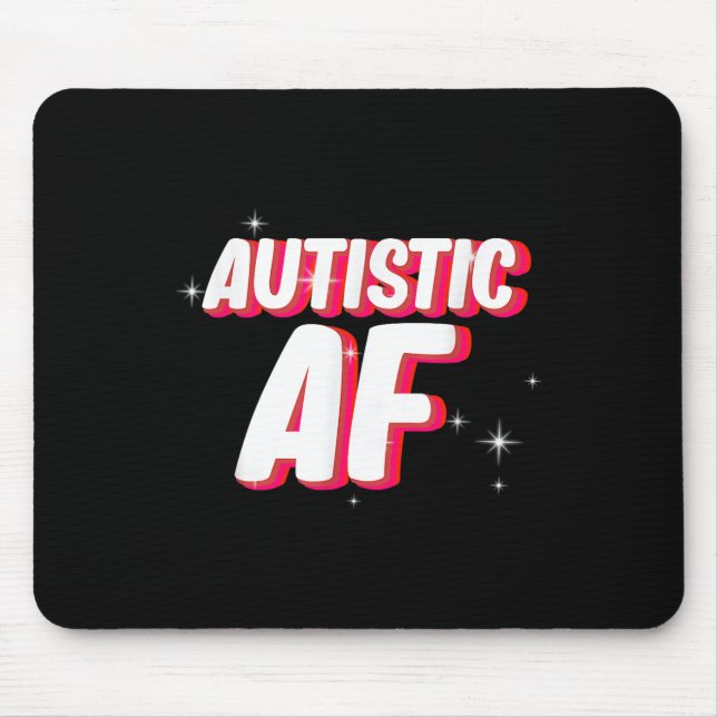 Mousepad Af. autista - Consciência do autismo (Frente)