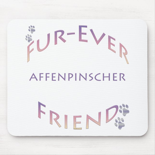 Mousepad Affenpinscher Fuere (Frente)