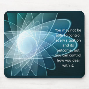 Mousepad Afirmação de Cotação Inspiracional e Motivacio