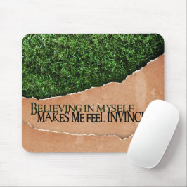 Mousepad Afirmação de Motivação "Acreditar em mim mesma"