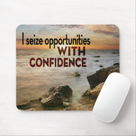 Mousepad Afirmação de Motivação "Aproveito oportunidades"