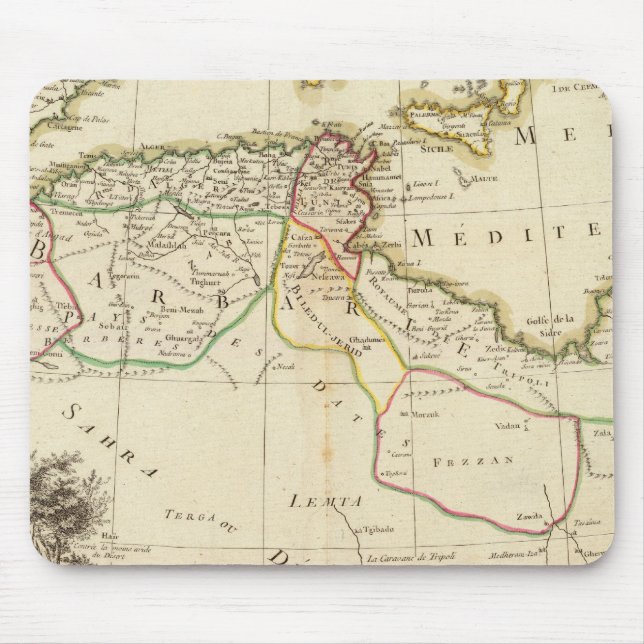 Mousepad África do Norte (Frente)