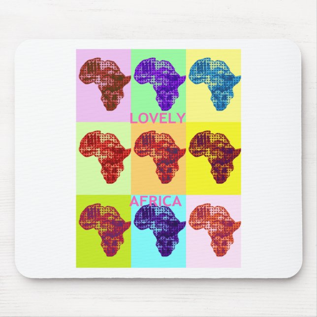 MOUSEPAD ÁFRICA LOVELMENTE (Frente)