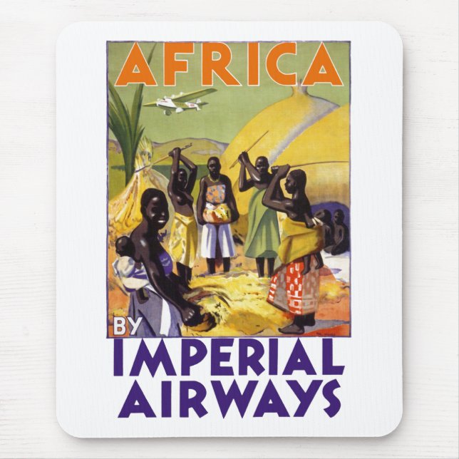 Mousepad África por Imperial Airways (Frente)