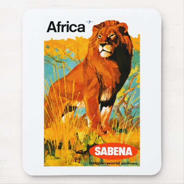 Mousepad África ~ Sabena (Frente)
